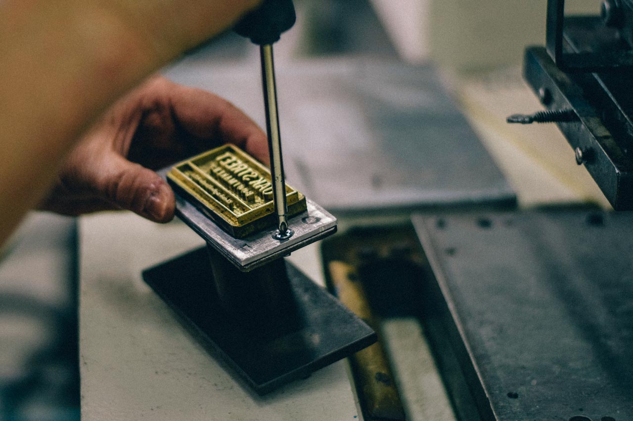 Oak Street Bootmakers Logo Die